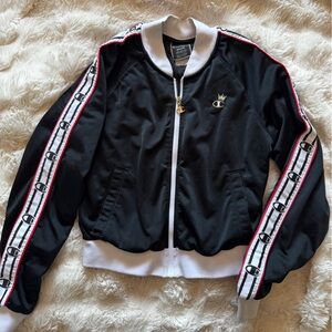 Champion Black and White Track Jacket
